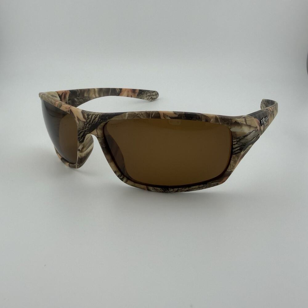 Piranha Polarized 105 Sport Sunglasses Camo Wrap Hunting Fishing #50574B